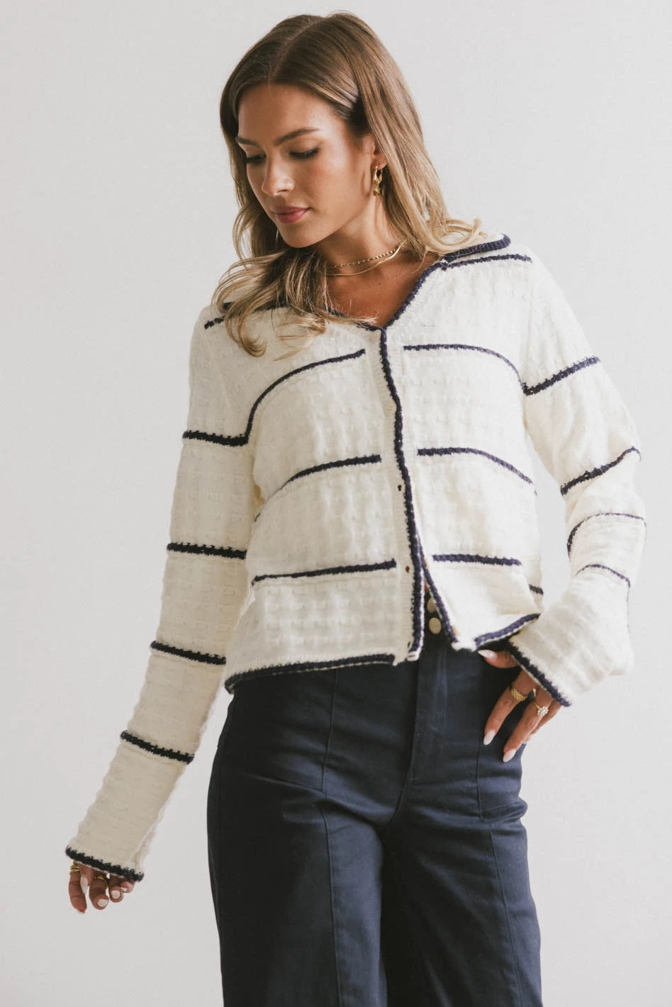 Mirella Knit Cardigan for Women - Cozy Long Sleeve Open Front Sweater - Lightweight & Soft - Perfect for Fall, Winter & Layering - FINAL SALE