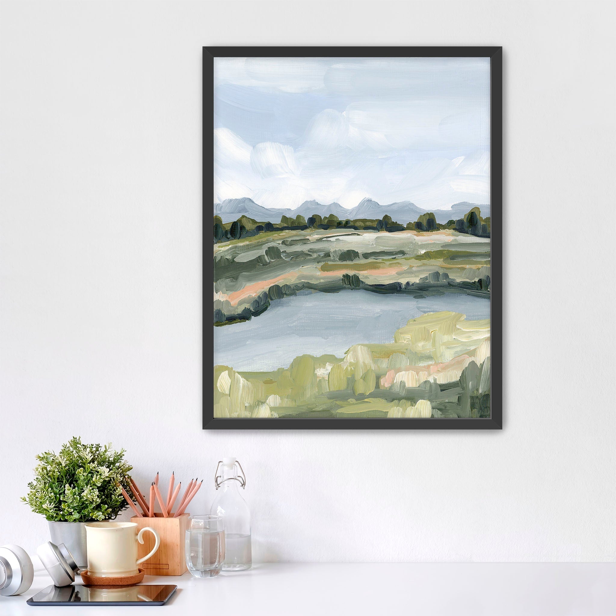 Grand Tetons National Park Wall Art Print - Stunning Landscape Canvas Poster for Home & Office Decor - Perfect for Living Room, Bedroom & Office Wall Decor