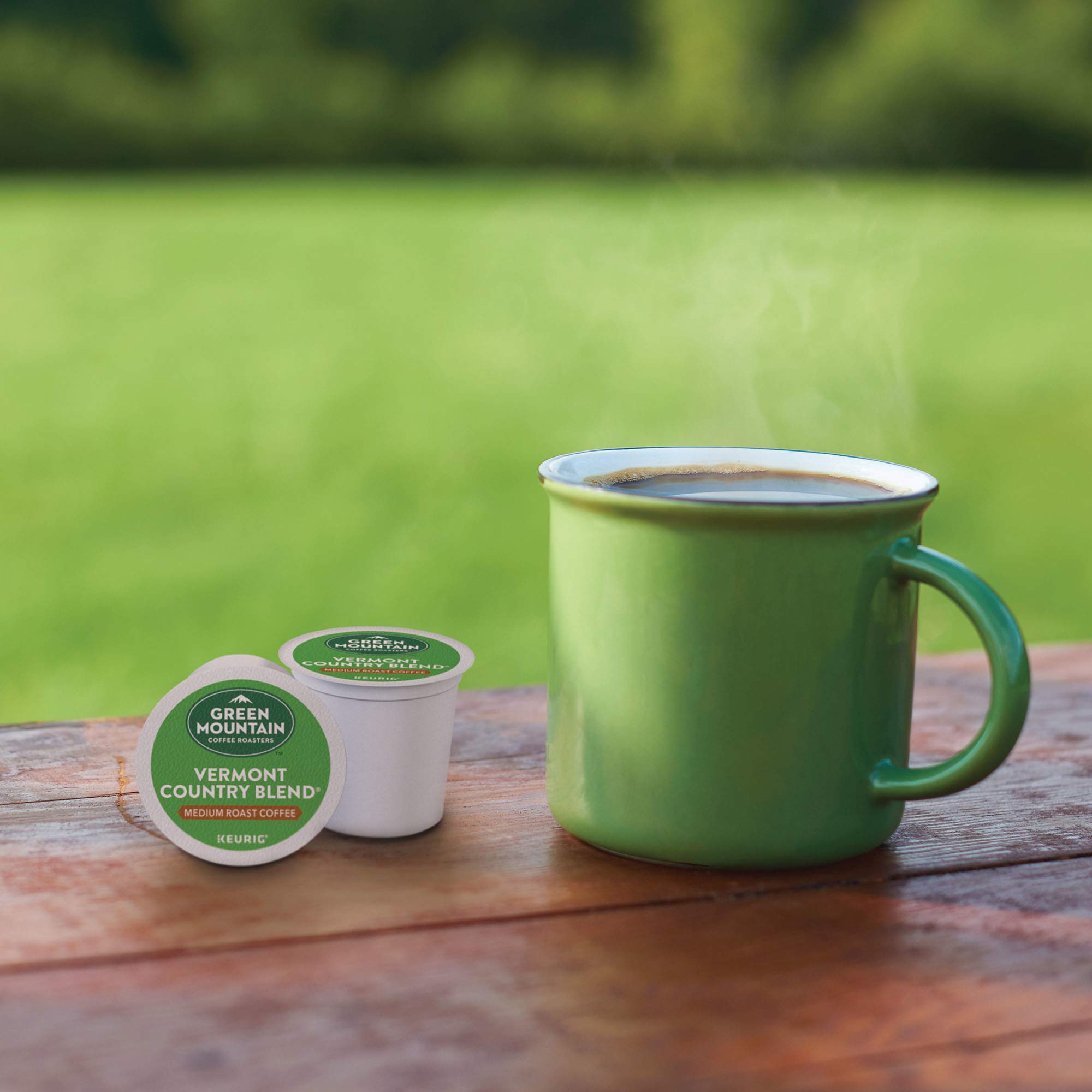 Green Mountain Coffee Roasters Vermont Country Blend Medium Roast K-Cup Pods - 96 Count Keurig Single-Serve Coffee for Home & Office Brewing | Perfect for Morning Boost or Afternoon Break