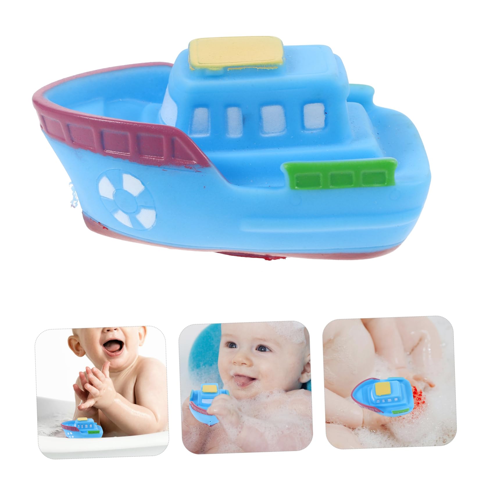 ORFOFE Early Education Bath Toys for Toddlers - Safe Vinyl Bathtub Toys for Kids, Fun Learning & Sensory Play During Bath Time
