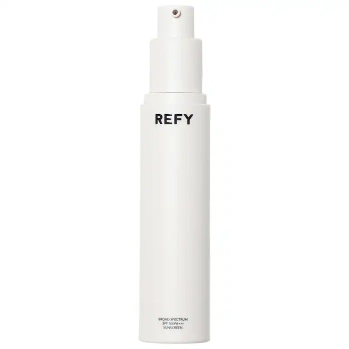 Refy Skin Trio Mineral SPF 50 Hydrating & Brightening Serum with Squalane - Lightweight Daily Moisturizer for Glowing Skin, Perfect for Mornings Under Makeup or Sun Protection