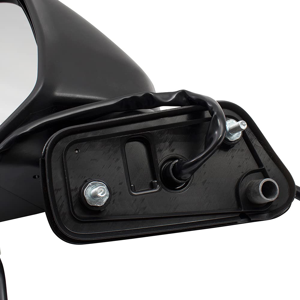 Heated Power Side View Mirror with Turn Signal for Nissan Quest 2011-2017 - No Auto Tilt & Excludes Around View Monitor (Part #963021JA1C NI1320280) - Perfect for Winter Driving & Enhanced Safety