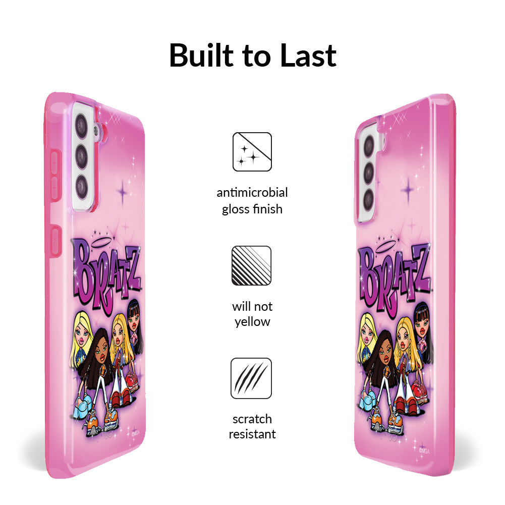 Bratz Airbrush Angelz Samsung Phone Case - Stylish Protective Cover for Samsung Galaxy - Perfect for School, Work, and Everyday Use