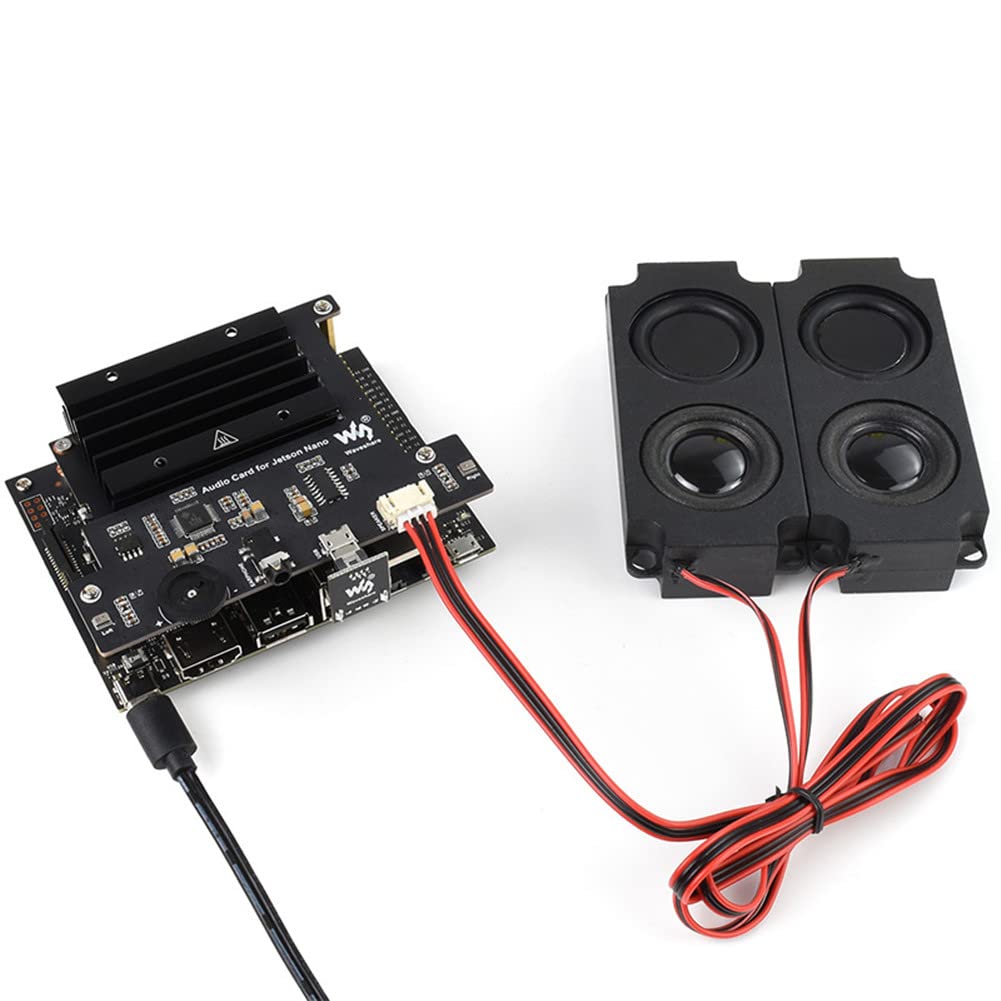 NATEFEMIN P&P 3.5mm Audio Sound Card HAT Speaker Kit for NVIDIA Jetson Nano Developer Kit - High-Quality Audio Expansion Board for DIY Projects, Robotics, and AI Development (Perfect for Raspberry Pi Compatible Projects)