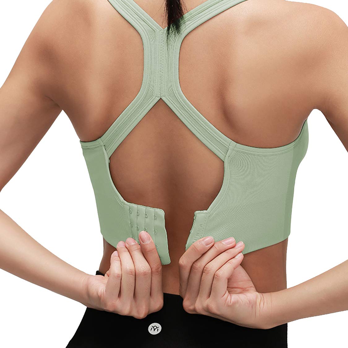 VamJump Women's Sports Bras - Removable Padded Workout Tank Top for Yoga, Pilates & Gym - Breathable Racerback Fitness Shirt for Running, Training & Active Lifestyle
