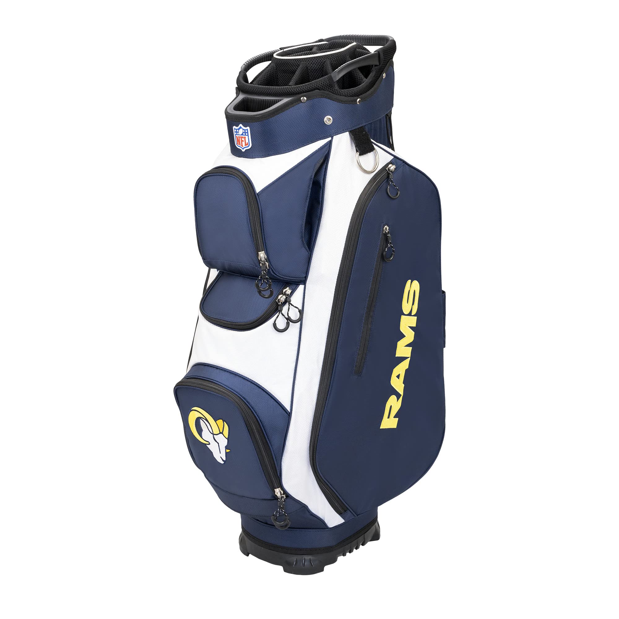 Wilson NFL Official Licensed Golf Bag - Cart & Carry Stand Bag for Men, Perfect for Golf Course & Travel Use