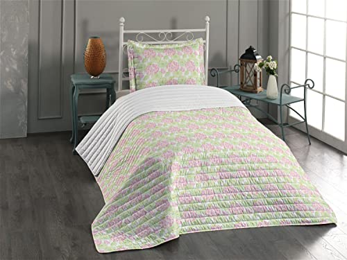 Green Pale Pink White