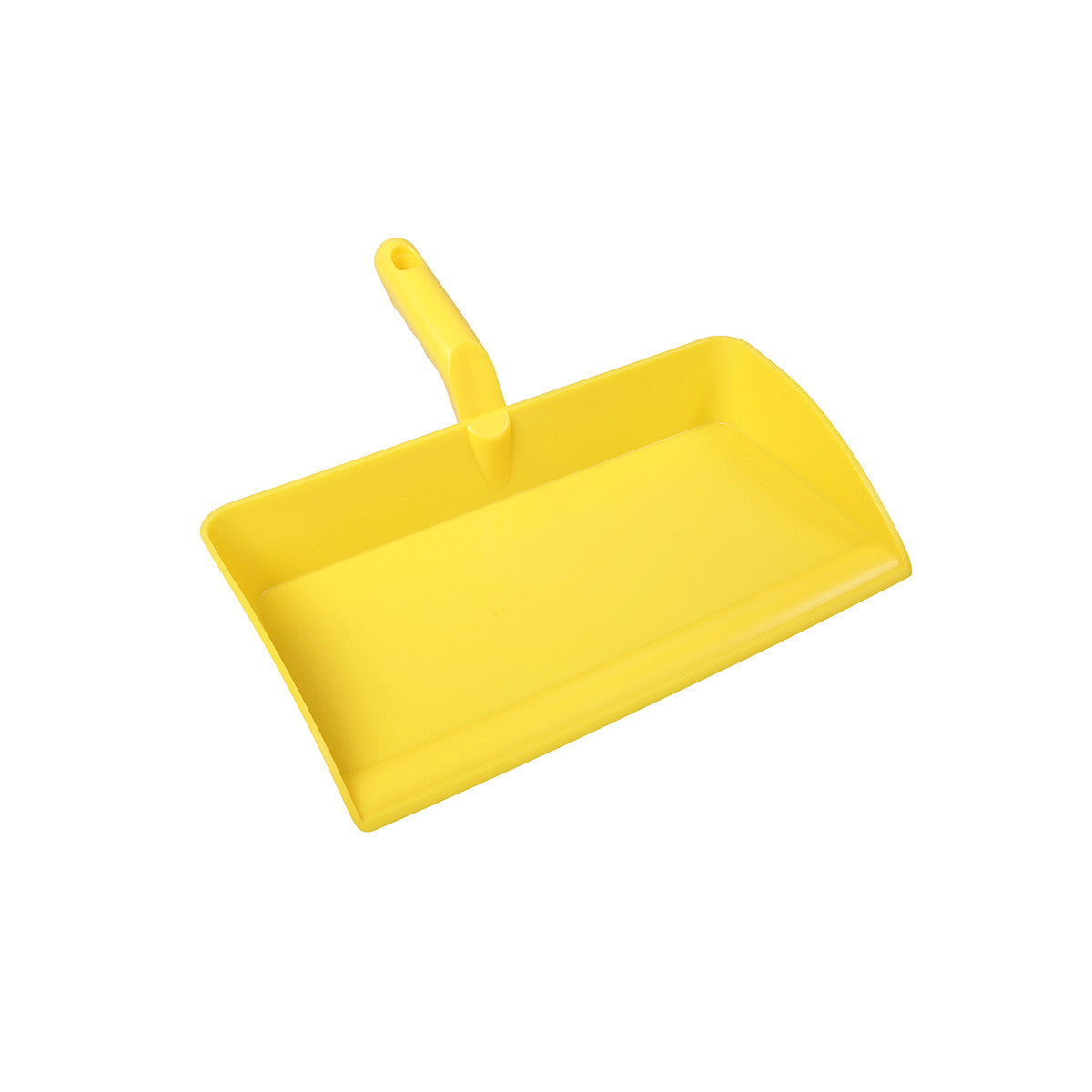 FBK 12 Open Dustpan - Heavy Duty Plastic Broom Dust Pan with Long Handle for Easy Sweeping - Ideal for Home, Kitchen, Garage & Office Cleaning