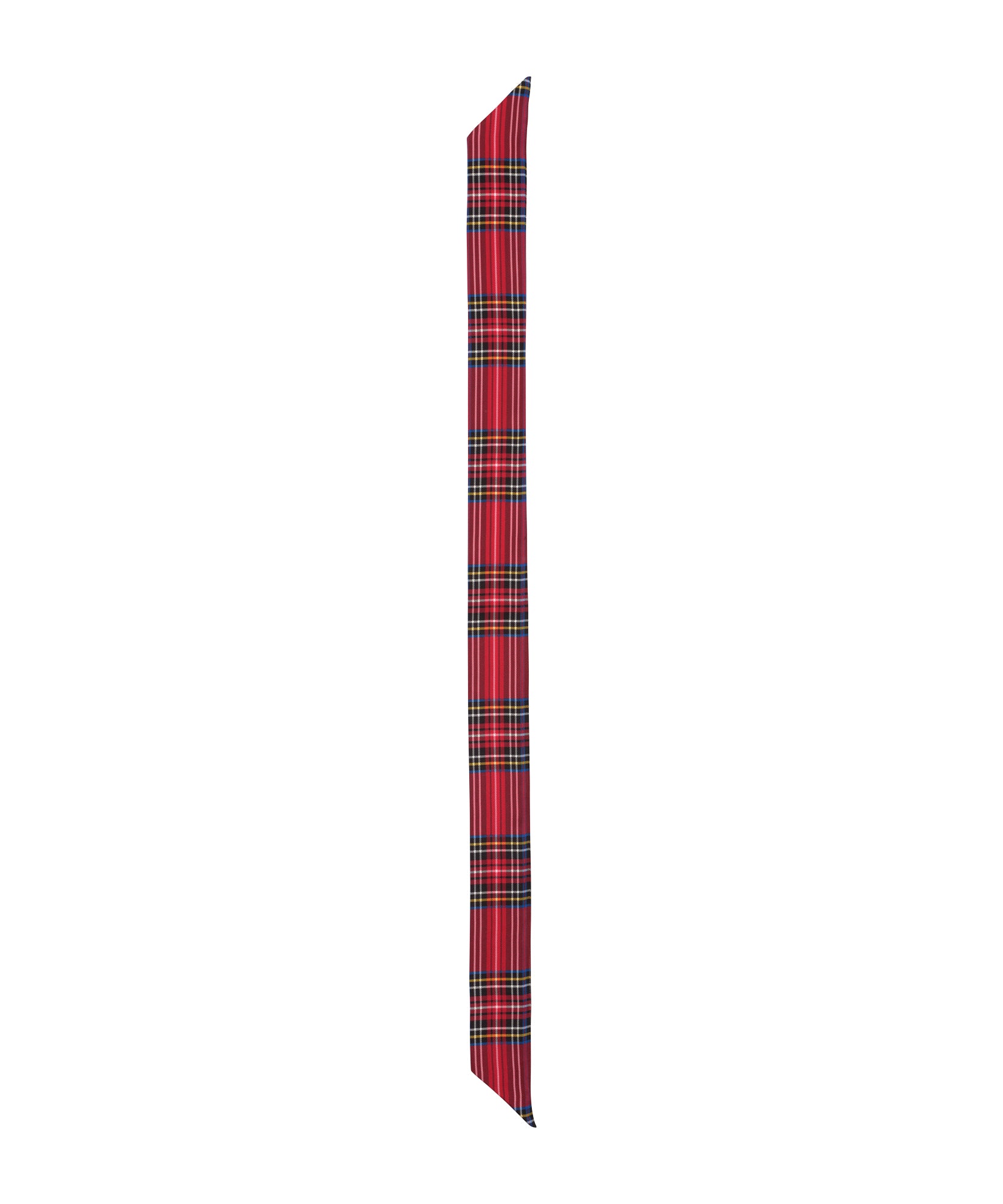 Elegant Plaid Silk Ribbon Scarf for Women - Soft & Lightweight Fashion Accessory - Perfect for Office, Parties & Special Occasions