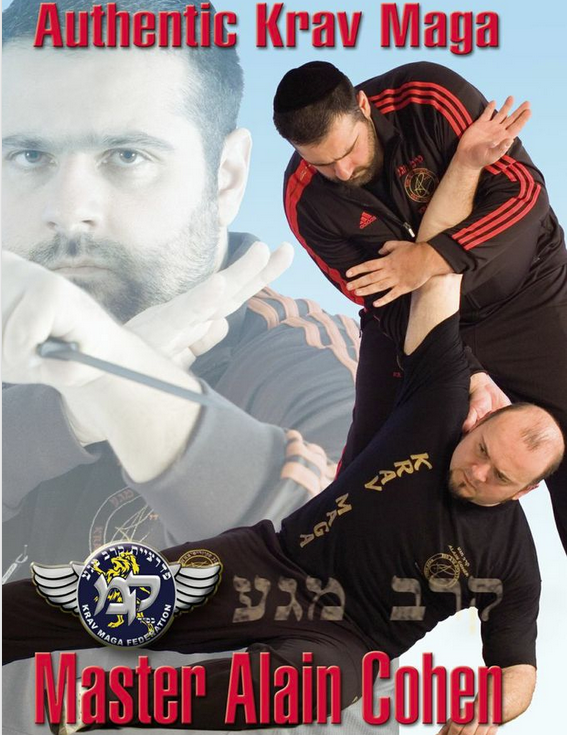 Authentic Krav Maga Self-Defense Training DVD by Alain Cohen - Learn Practical Combat Techniques for Home Defense & Street Survival