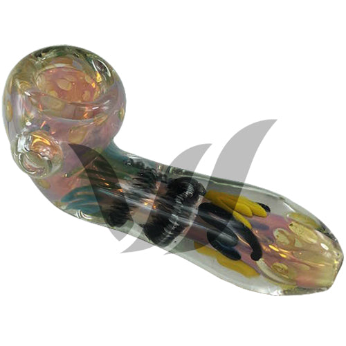 Color Changing Sherlock Pipe - Glass Smoking Pipe with Heat-Activated Color Shift for Herbs & Tobacco | Perfect for Home Use, Travel & Gifting