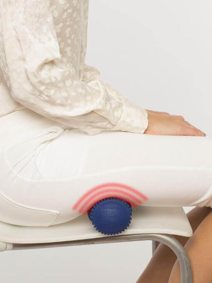 Dr. Cohen's AcuBack Heatable Massage Roller for Back Pain Relief - Electric Heating Deep Tissue Massager for Neck, Shoulder & Muscle Relaxation - Perfect for Home, Office & Post-Workout Recovery