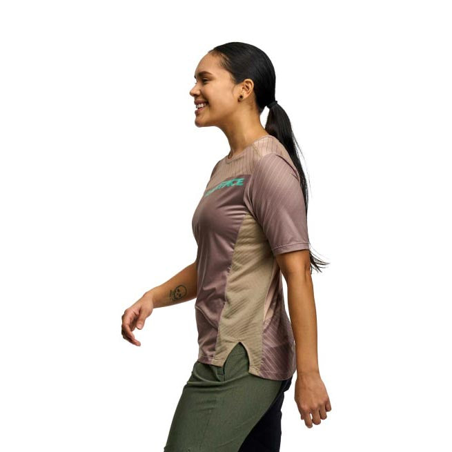 RaceFace 2021 Women's Indy SS Jersey - Cycling Short Sleeve Performance Shirt for Mountain Biking & Road Cycling - Breathable & Moisture-Wicking Activewear