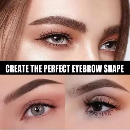 Natural & Professional Hairline Powder Stick - 2PCS Waterproof Hair Shadow Powder for Root Touch Up & Gray Coverage (Brown) | Perfect for Daily Use, Travel & Quick Hairline Fixes