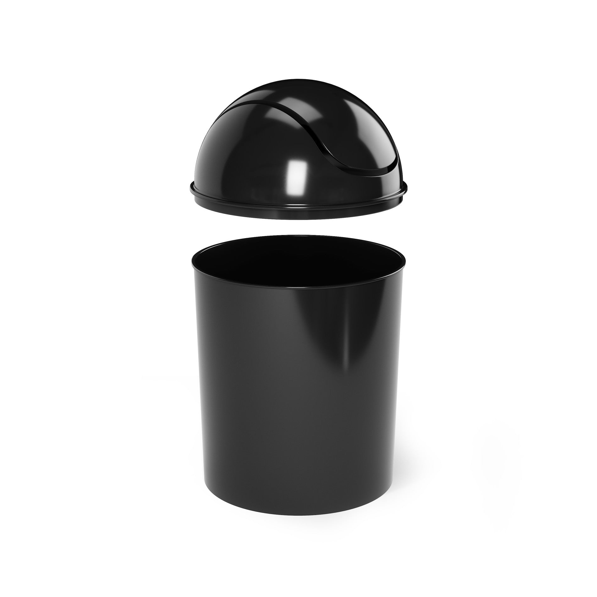Mini Trash Can - Small Waste Bin for Home, Office & Car - Compact Garbage Bin with Lid for Bathroom, Bedroom & Kitchen - Perfect for Desks, Countertops & Vehicles