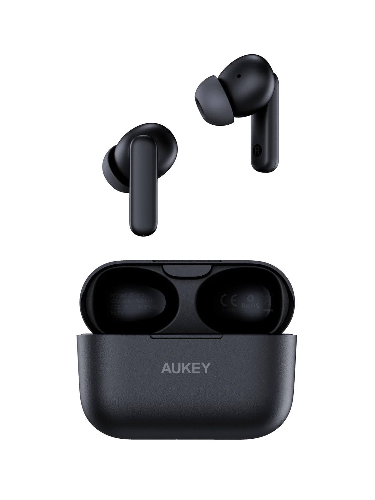 AUKEY EP M1S Move Mini S True Wireless Earbuds - Bluetooth 5.0, IPX5 Waterproof, 25H Playtime for Running, Gym, Workout & Travel