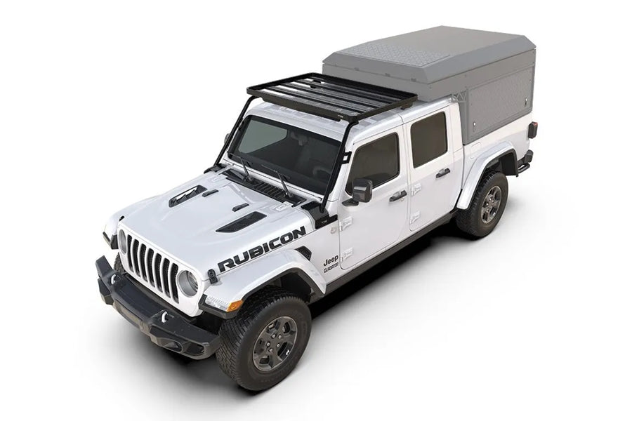 Jeep Gladiator JT Front Runner Slimline II Roof Rack Kit - Heavy Duty Aluminum Roof Rack System for Off-Road Adventures & Overlanding