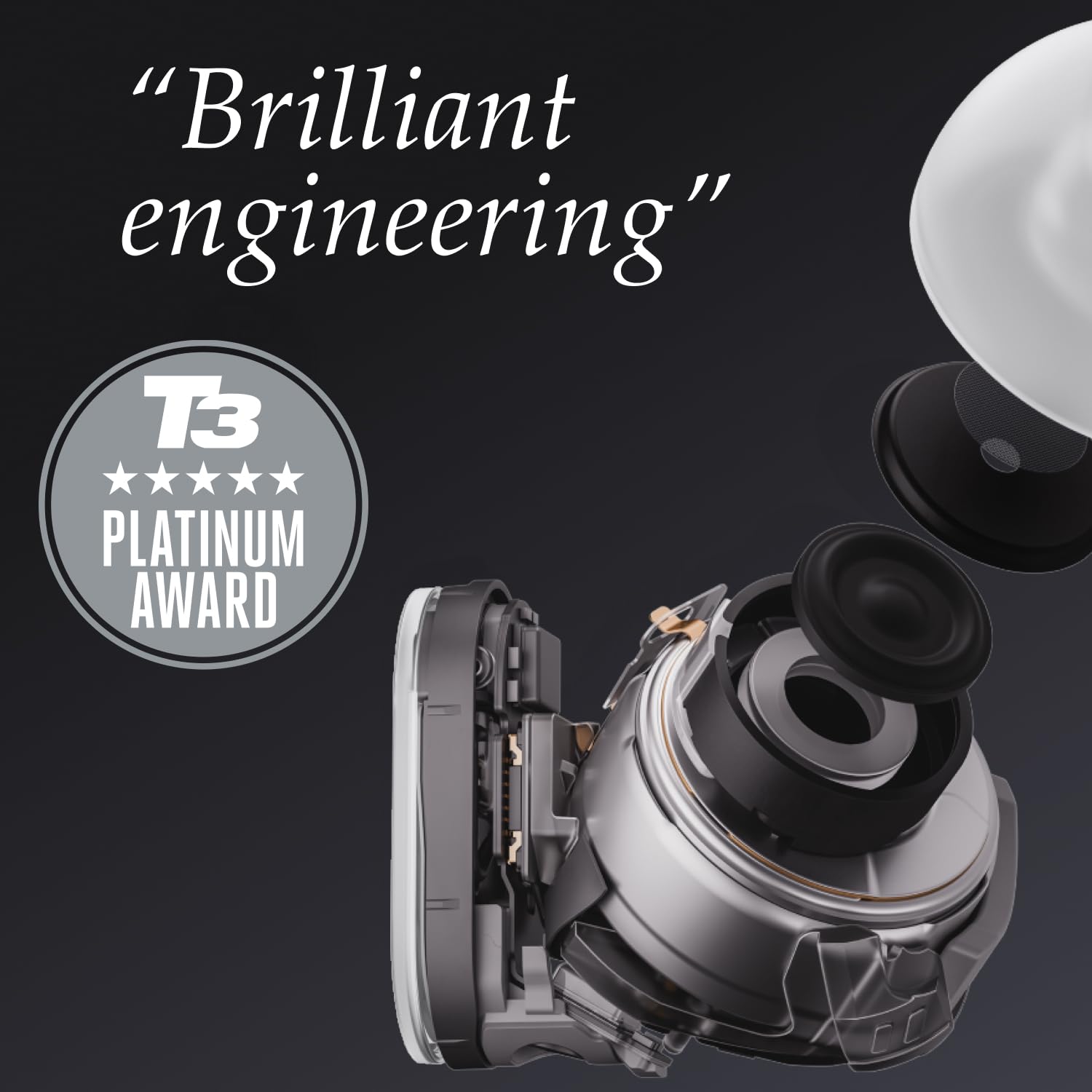Beats Studio Buds+ (2023) - Premium Wireless Noise Cancelling Earbuds with Spatial Audio | Enhanced Apple & Android Compatibility | Built-in Mic & Sweat-Resistant Design | Cosmic Silver | Perfect for Workouts, Commuting & Travel