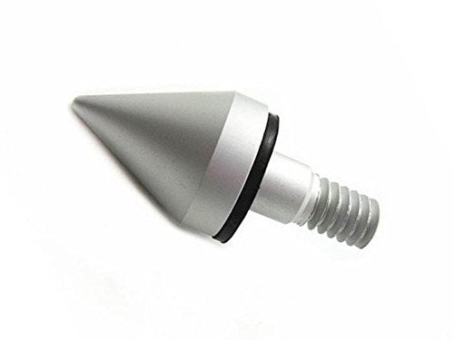 2-Pack Silver Bumper Protector Spikes Guards for Smart Car - Front & Rear Protection Against Scratches & Dents