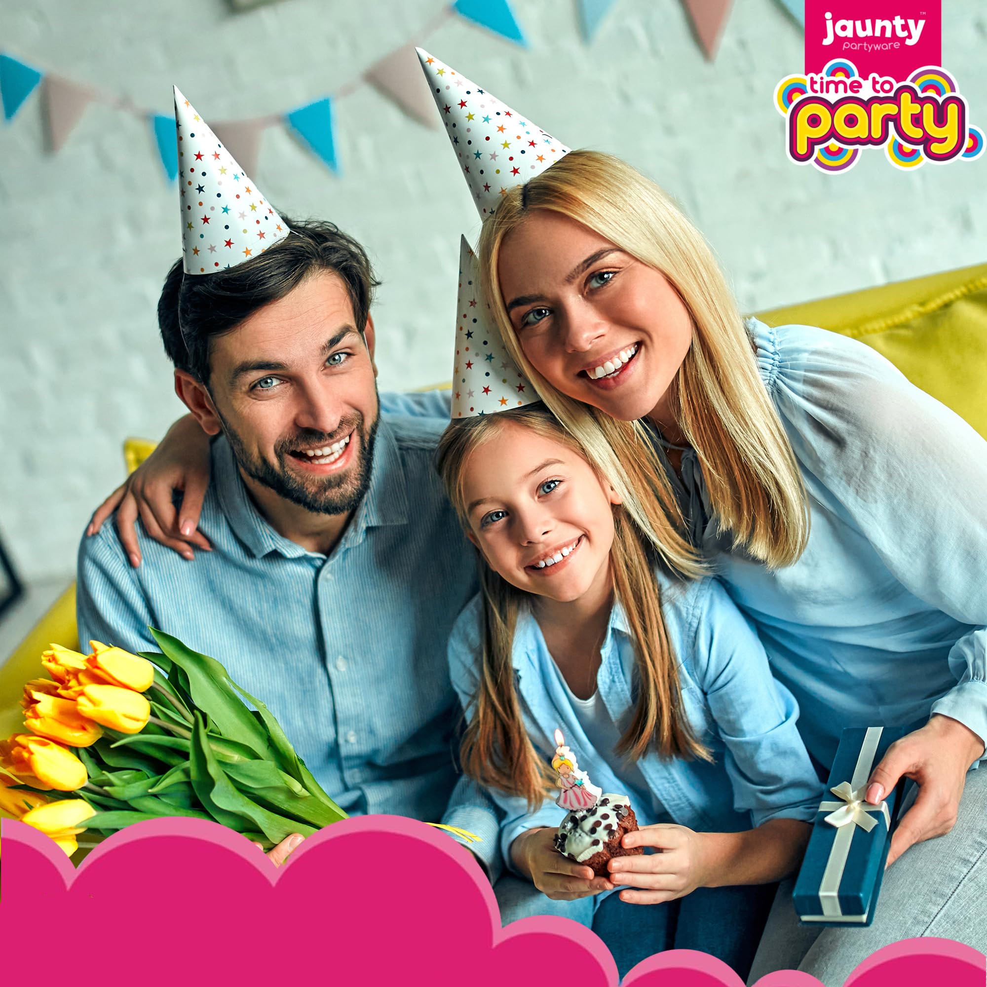 50-Pack Happy Birthday Balloons 9 Inch - Vibrant Latex Party Balloons for Kids Birthday Decorations - Ideal for Balloon Arches, Party Games & Celebrations - Durable Long-Lasting Balloons for Indoor/Outdoor Birthday Parties, Baby Showers & Graduation Events