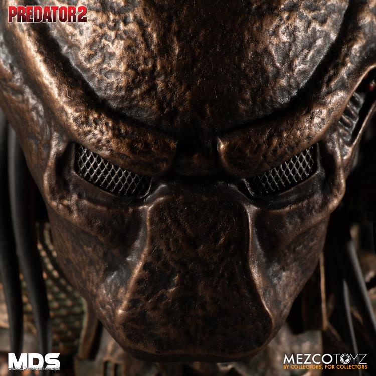 Predator 2 Mezco Designer Series Deluxe Action Figure - Collectible Movie Character Model for Display & Gifts - Perfect for Fans, Collectors & Home Decor