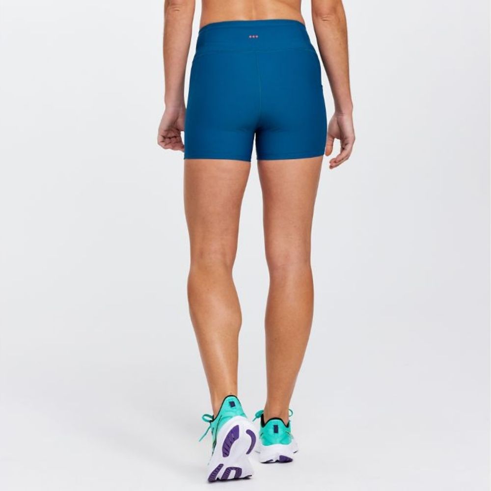Saucony Women's Fortify 3 Hot Running Shorts with Thigh Pocket - Lightweight Workout Shorts for Running, Gym & Yoga - Perfect for Summer Training & Active Lifestyles
