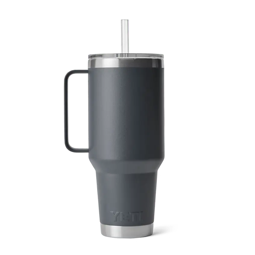 Yeti Rambler 42 oz Stainless Steel Insulated Straw Mug - Keeps Drinks Cold for Hours, Perfect for Outdoor Adventures, Camping, and Travel