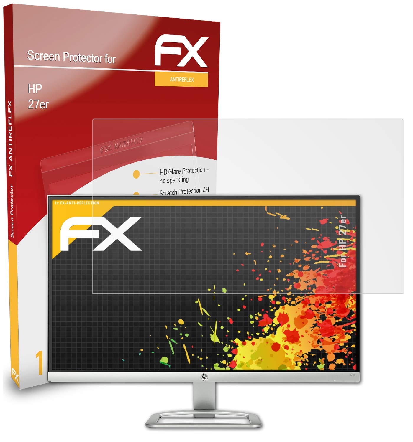 HP 27er Screen Protector - Anti-Glare & Shock-Absorbing Screen Protection Film - Perfect for Office, Gaming & Home Use