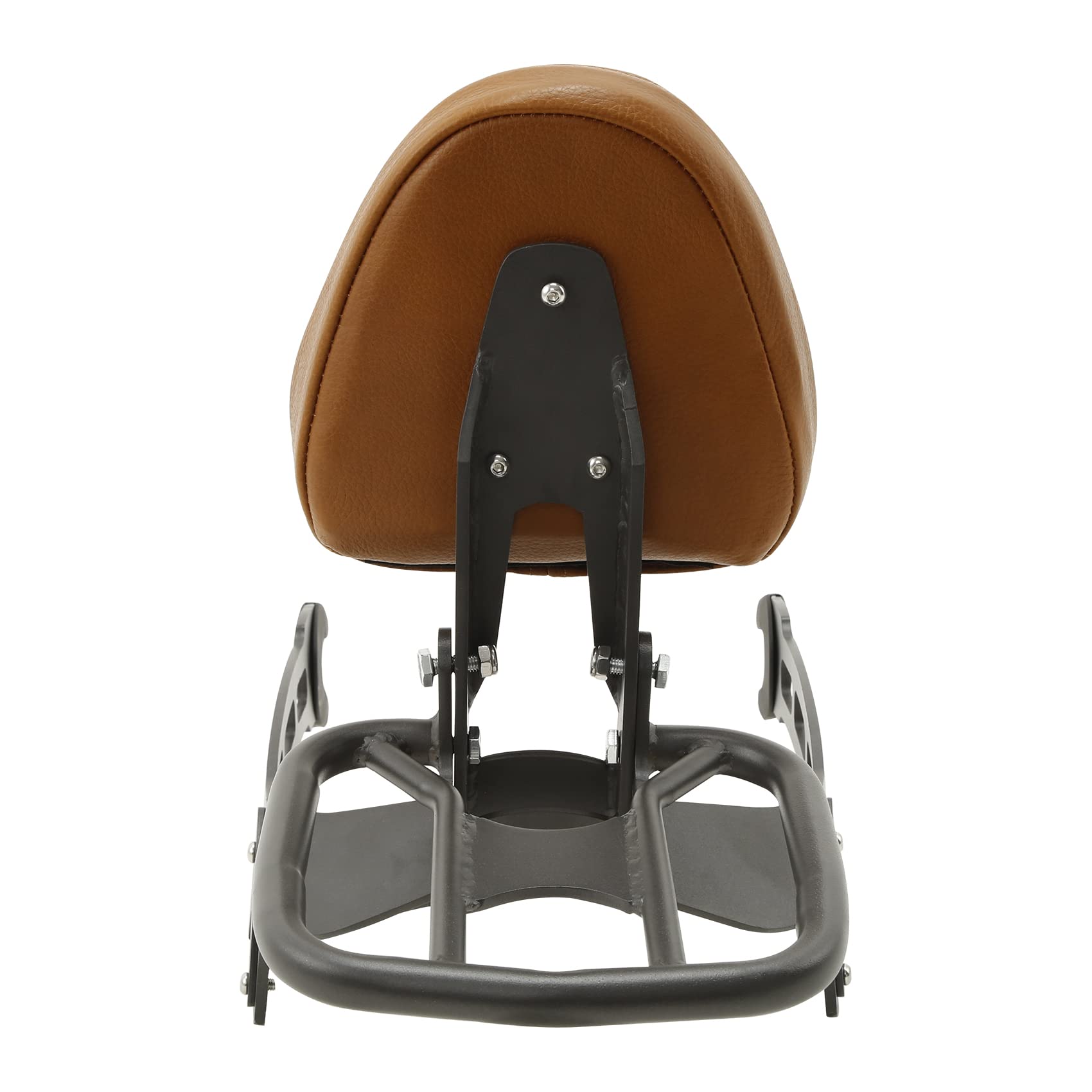 Detachable Passenger Backrest Sissy Bar with Luggage Rack for Indian Scout Sixty 2016-2024 - Comfortable & Secure Riding Accessory for Long Distance Motorcycle Trips
