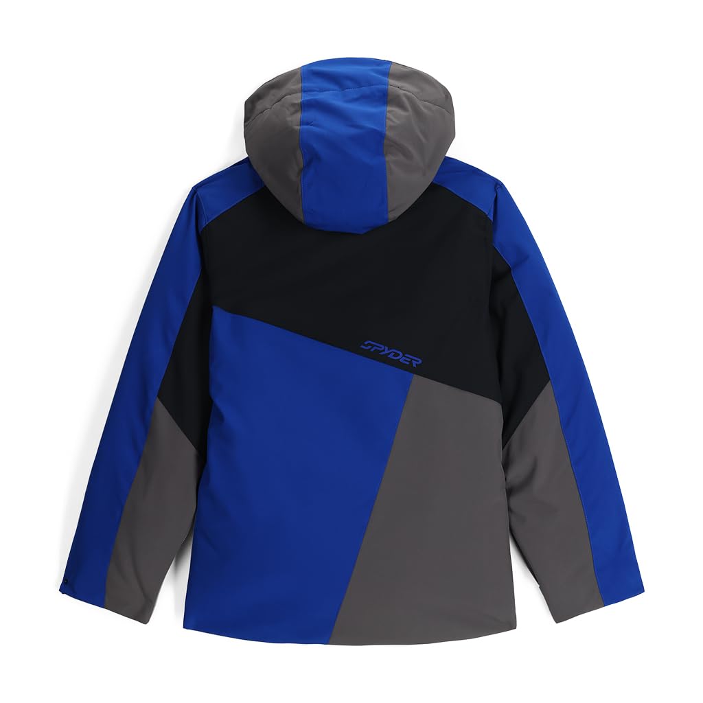 Spyder Boys Ambush Insulated Ski Jacket - Waterproof Winter Jacket for Kids - Warm Snow Jacket for Boys Skiing, Snowboarding & Outdoor Winter Activities