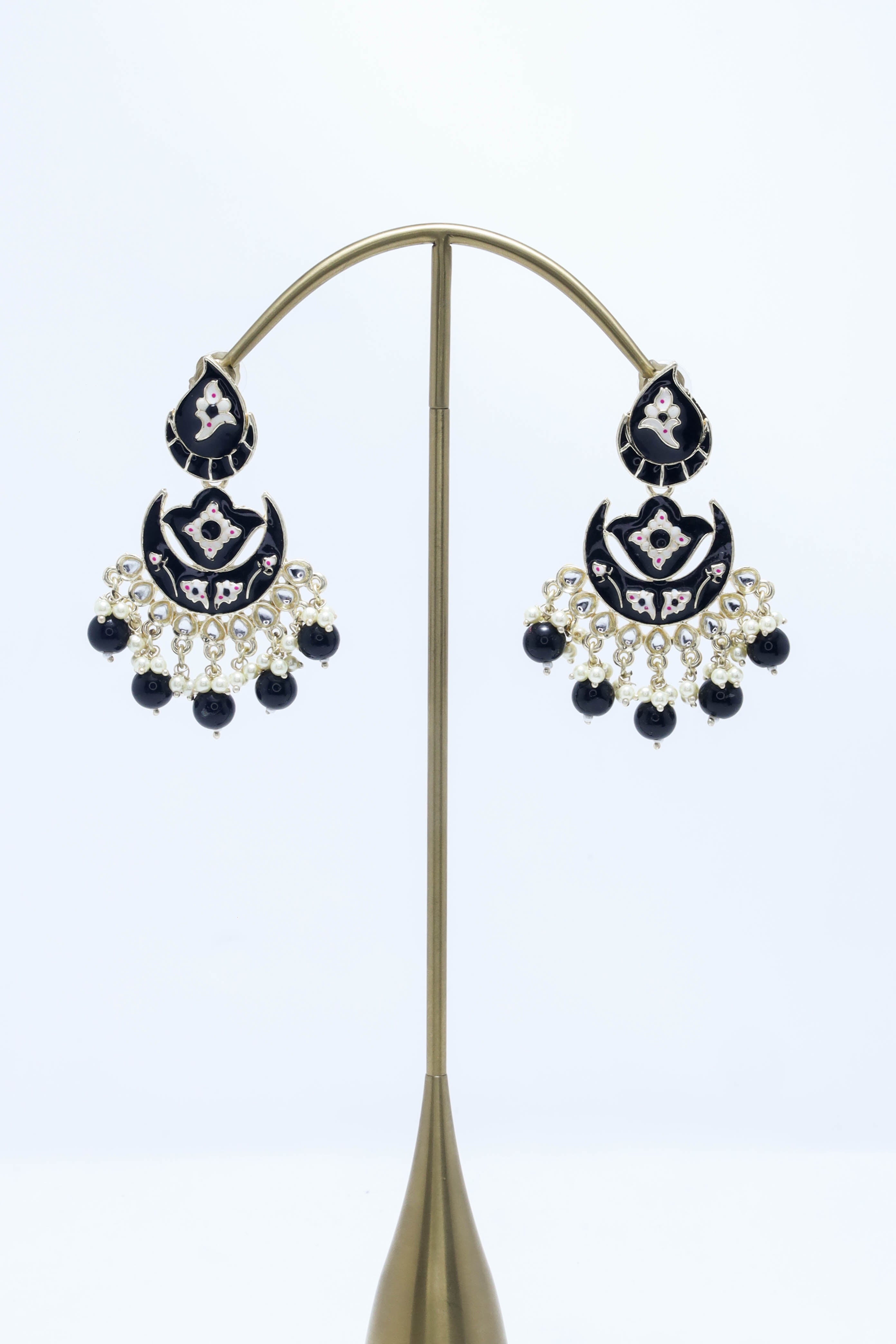 Exquisite AVANI MEENAKARI EARRINGS - Handcrafted Indian Jewelry for Women | Traditional Ethnic Boho Accessories | Perfect for Weddings, Parties & Festive Occasions