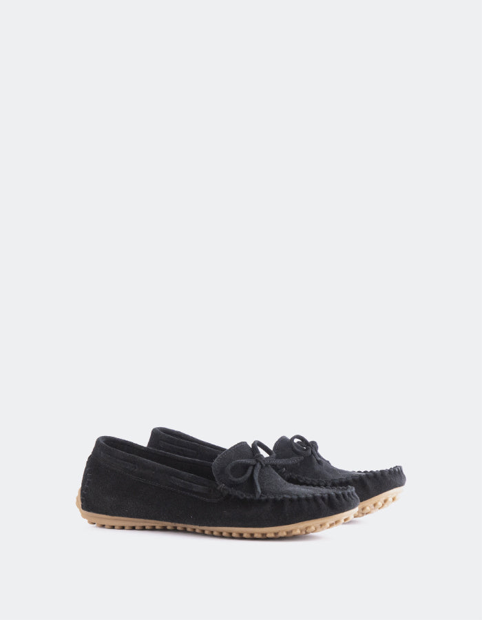Titania Black Suede Shoes for Women - Elegant & Comfortable Dress Shoes for Work, Party & Special Occasions