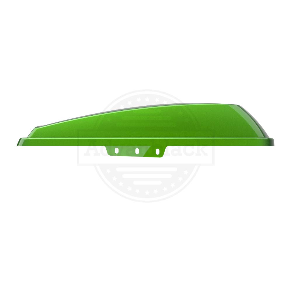 Moto Onfire Saddlebag Lids for Harley Touring Street Glide Road Glide Special 2014-2020 - Radioactive Green Replacement Motorcycle Accessories - Perfect for Long Rides & Custom Bike Upgrades