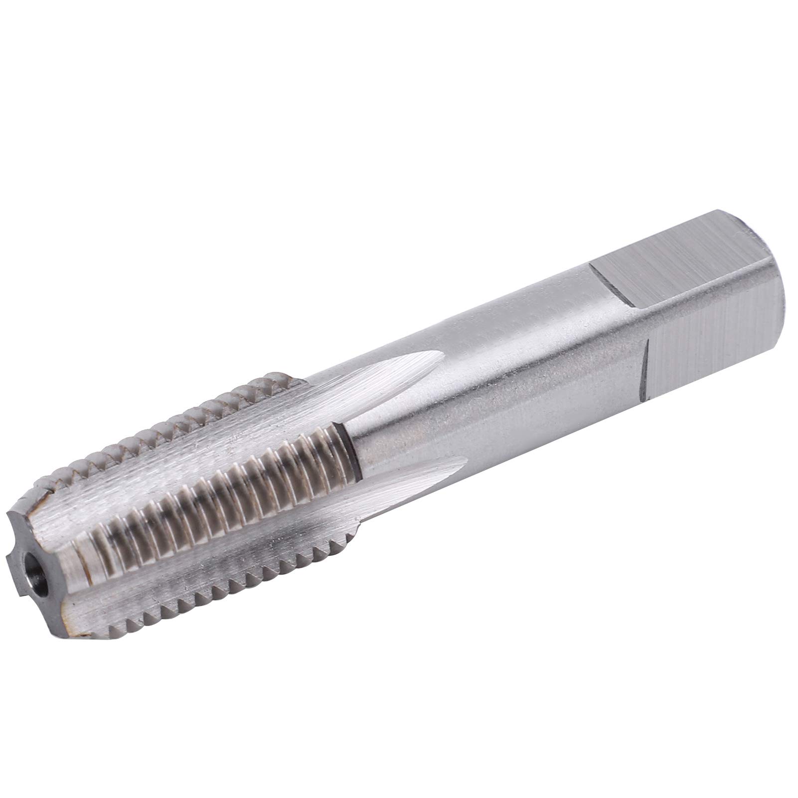 High-Speed Steel (HSS) ZG 1/4-19 Tap Thread - Industrial Strength Hardware Repair Tool for Stainless Steel, Iron, Cast Iron & Alloy Steel - Perfect for Plumbing, Automotive and Machinery Maintenance