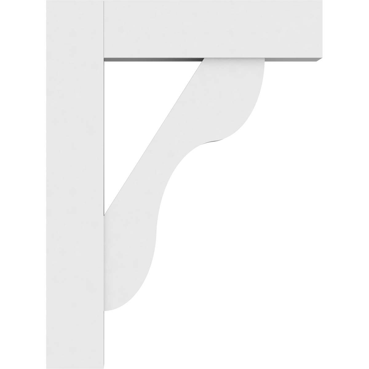 Ekena Millwork BKTP05X24X32CAR05 5