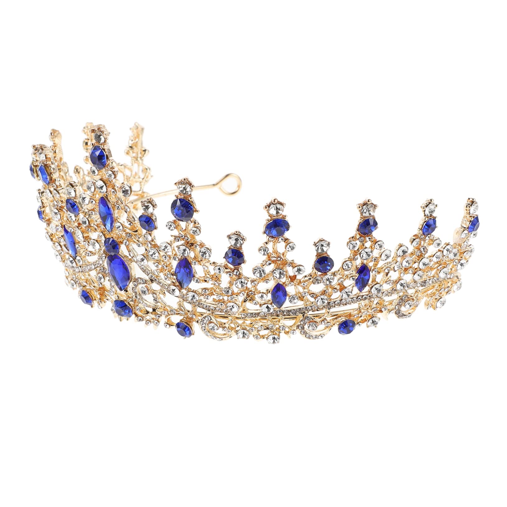 Beavorty Crystal Wedding Tiara Headband for Bride – Rhinestone Bridal Crown Hair Accessory Handmade with Alloy – Perfect for Weddings, Parties & Special Events