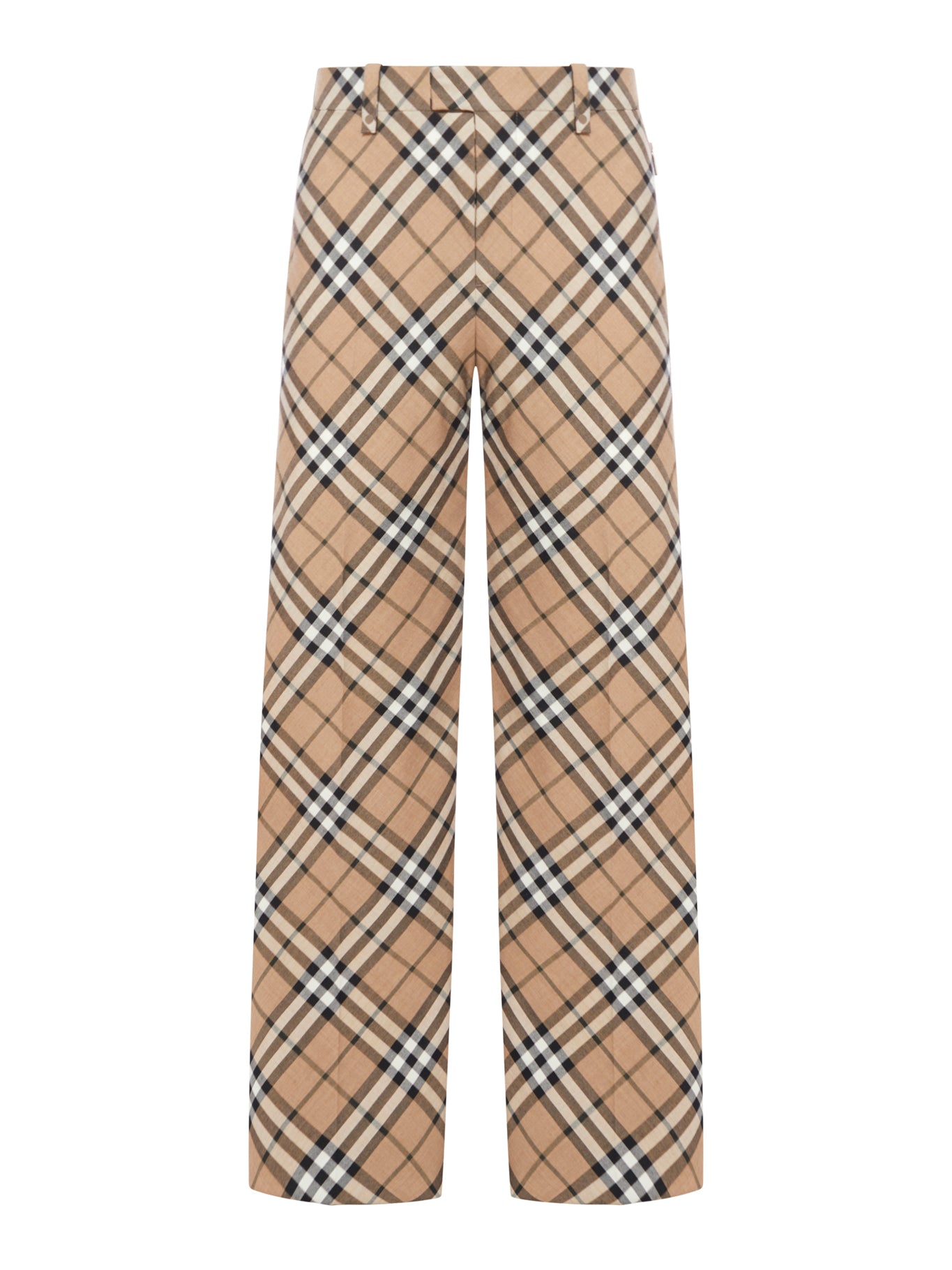 Stylish Checked Wool Blend Tailored Trousers for Women - Comfortable Office Pants & Winter Workwear - Perfect for Business Casual, Professional Outfits & Cold Weather Fashion