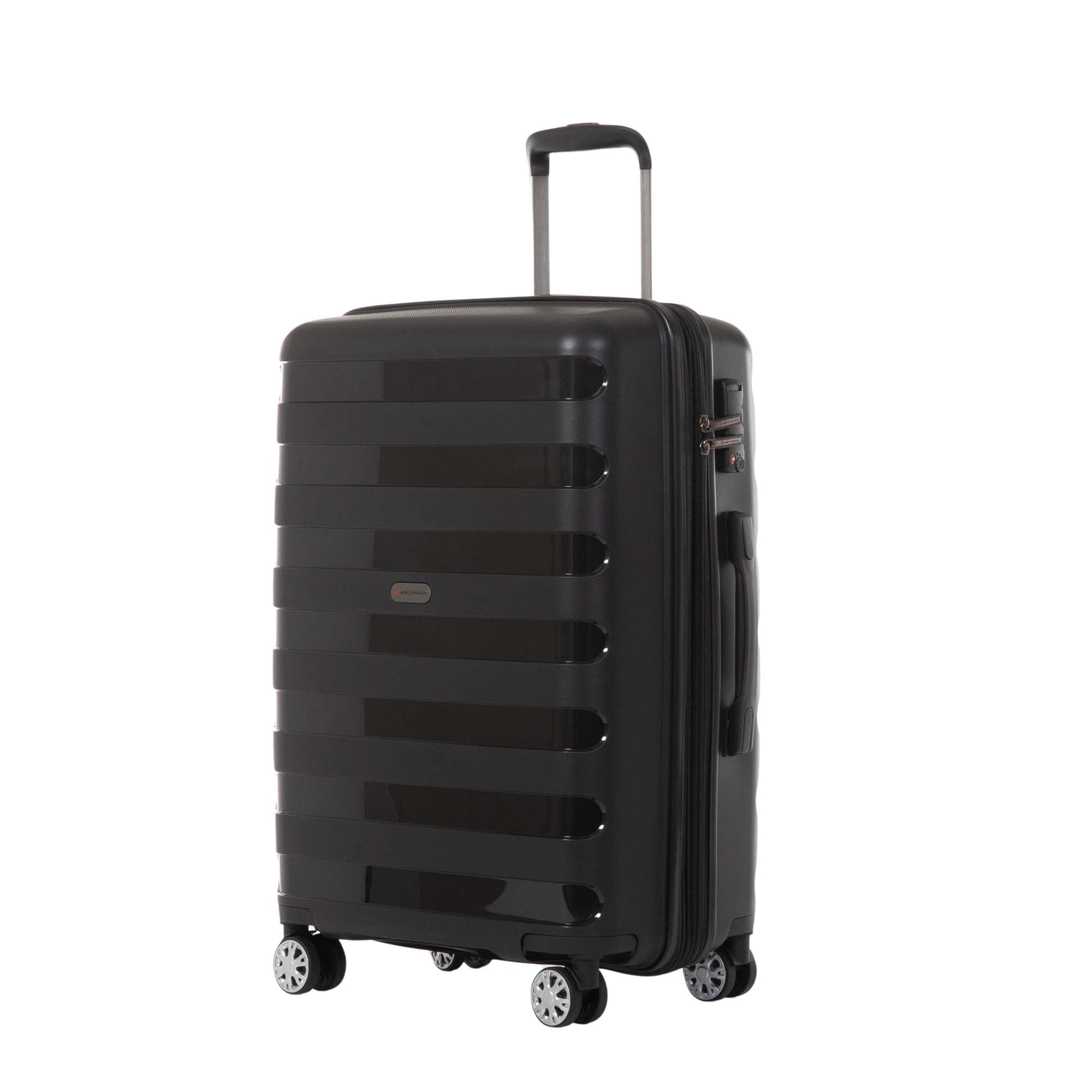 Air Canada Eerie Hardside Medium Expandable Luggage - Lightweight Spinner Suitcase with TSA Lock for Travel, Business Trips & Vacations