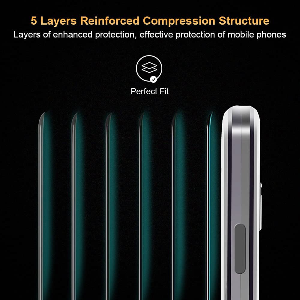 Magnetic Slim Metal Frame iPhone 13 Pro Max Case - Shockproof Double Sided Tempered Glass Clear Cover with Lens Protection (Black) | Perfect for Everyday Use, Travel & Outdoor Activities