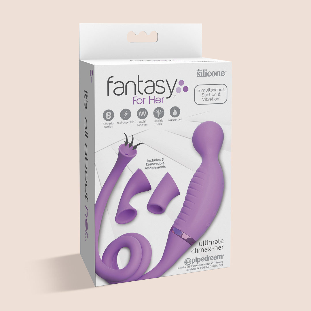 Fantasy For Her Ultimate Climax Her Pleasure Gel - Long-Lasting Women's Intimate Lubricant for Enhanced Sensation | Perfect for Couples' Night & Solo Play