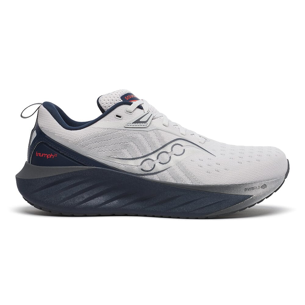 Saucony Men's Triumph 22 Running Shoes - Lightweight Cushioned Road Running Sneakers for Men | Perfect for Marathon Training, Jogging & Daily Workouts