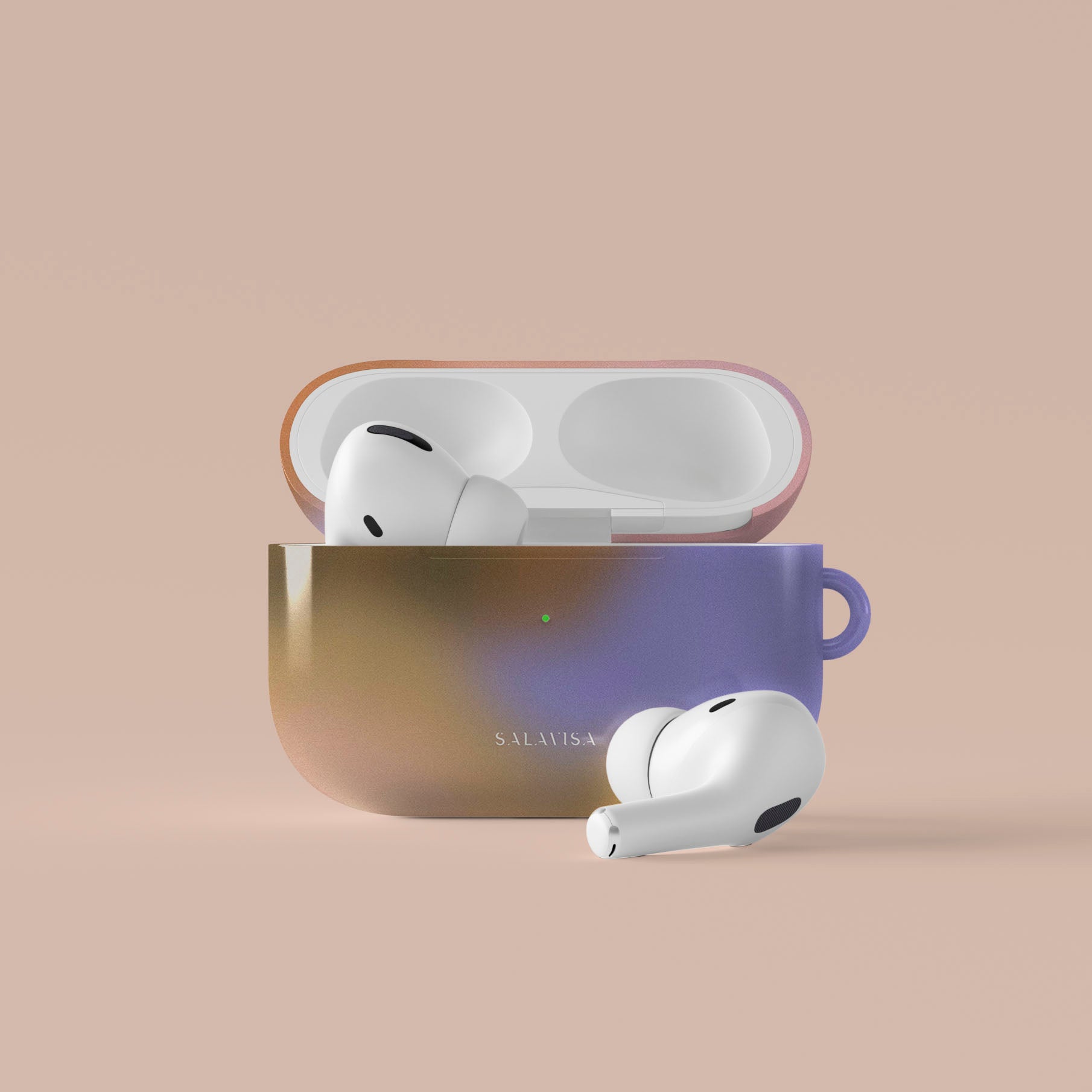 Dreamy Hues AirPods Case - Trendy Protective Cover for AirPods 1/2/3/Pro - Soft Silicone Shockproof Case with Unique Color Design - Perfect for Travel, Workout & Daily Use