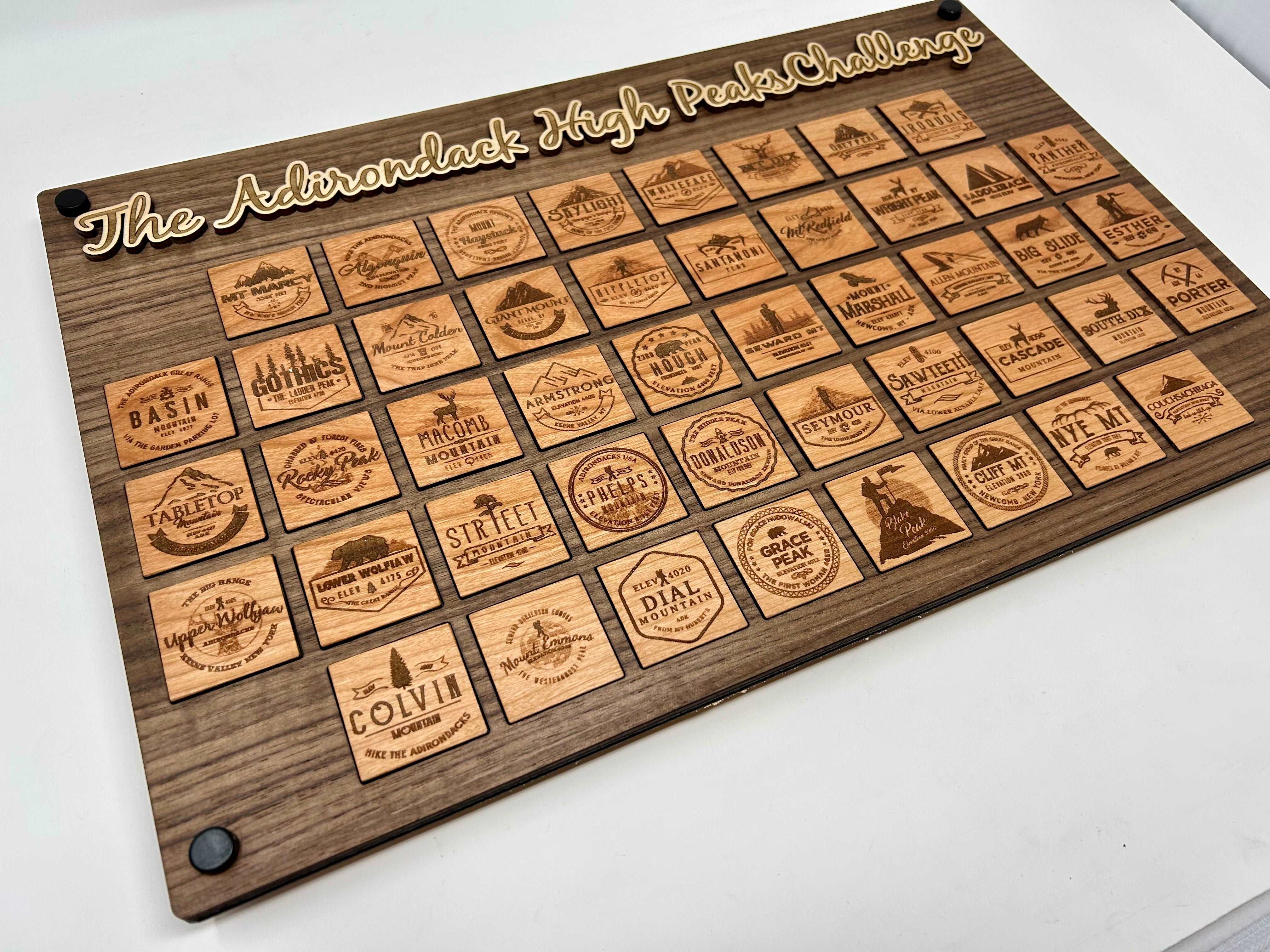 Adirondack 46er High Peaks Hiking Challenge Tracker - Collector's Edition for ADK Mountain Climbing Enthusiasts | Perfect for Hiking Logs & Adventure Journaling