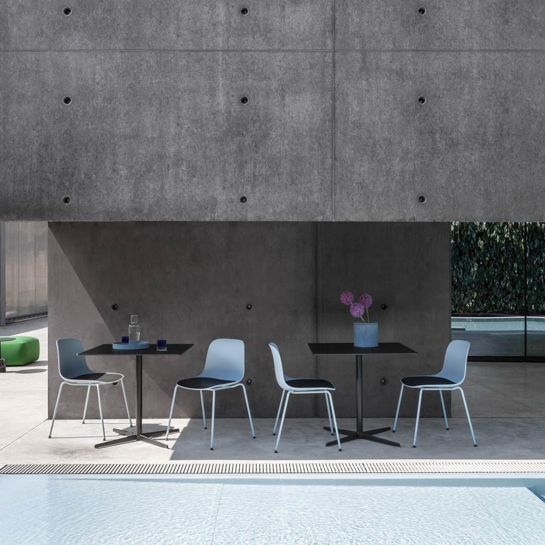 Premium Auki Square Outdoor Dining Table – Weather-Resistant Patio Furniture for Garden, Backyard, and Poolside Entertaining