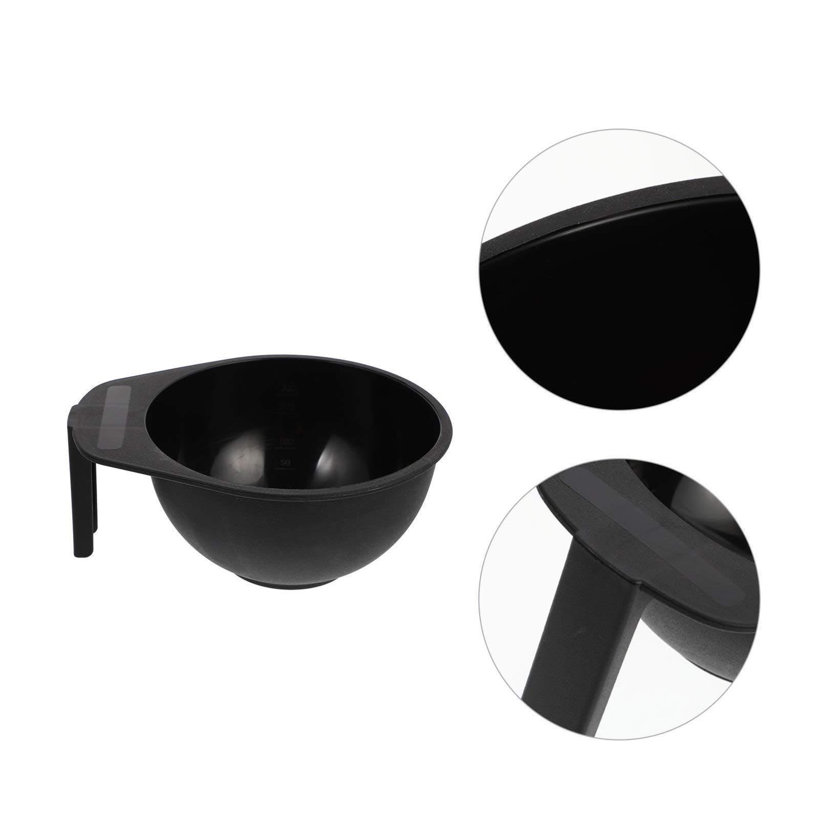 FRCOLOR 4PCS Plastic Hair Color Mixing Bowls - Professional Hair Dye Tint Bowls for DIY, Salon & Barber Use - Perfect for At-Home Hair Coloring & Professional Styling