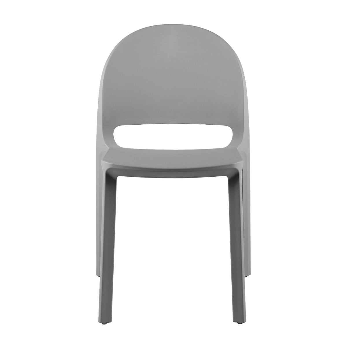 Modern Arch Stacking Dining Chair - Sturdy & Space-Saving Stackable Chairs for Kitchen, Dining Room, or Office - Perfect for Small Spaces & Entertaining