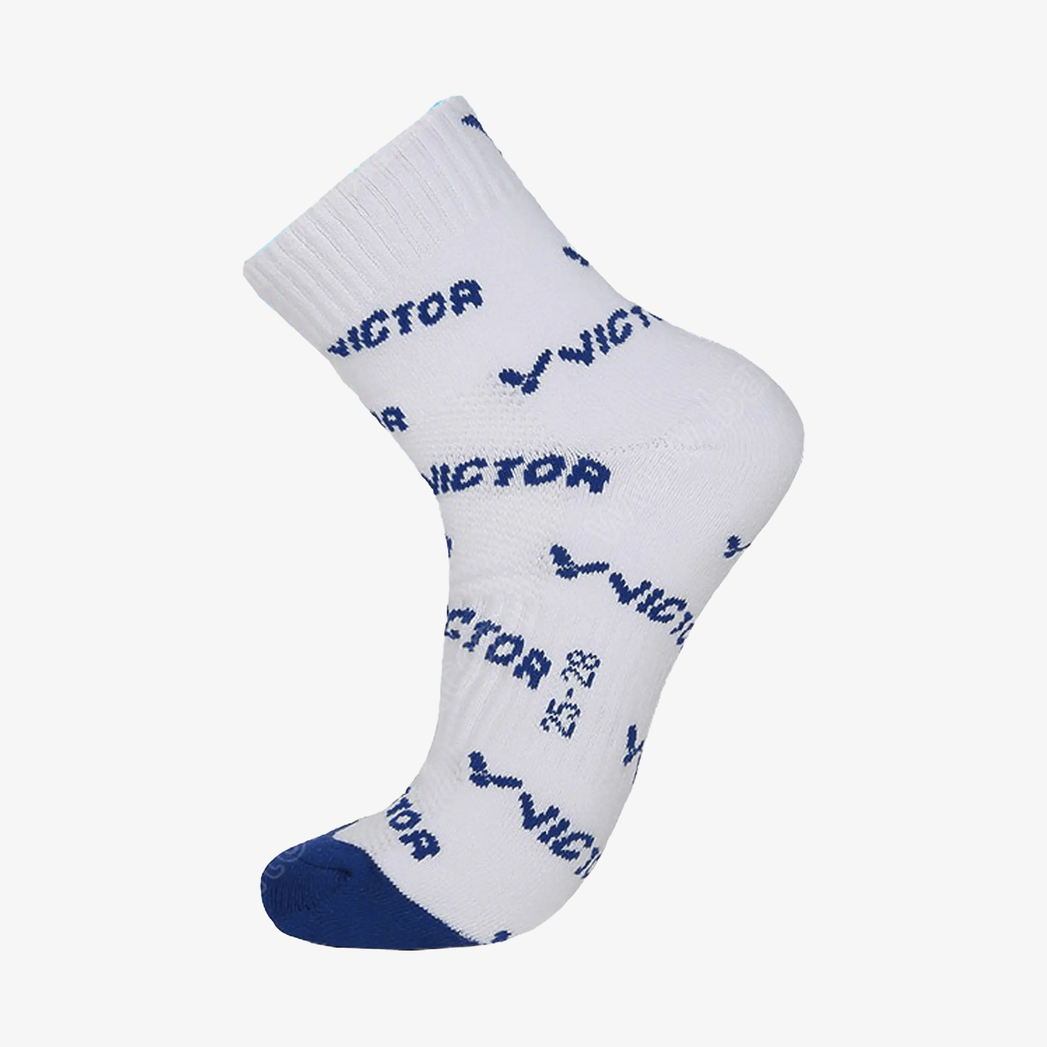 Victor Men's Sports Socks SK162 F - Breathable Athletic Socks for Running, Gym & Workout - Comfortable Cushioned Socks for Men (Blue) - Perfect for Daily Wear & Sports Activities