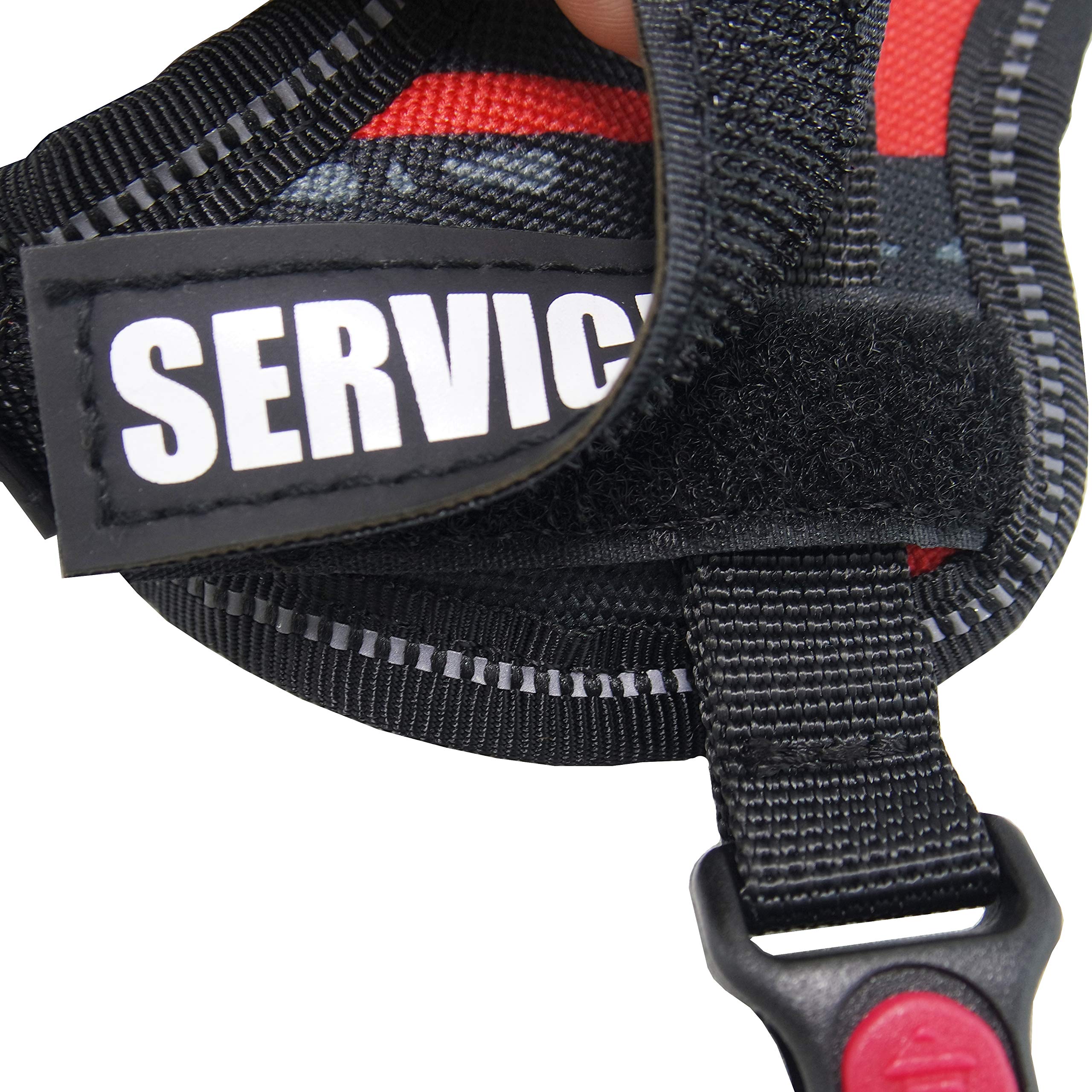 Dihapet No Pull Dog Harness - Adjustable Service Dog Vest for Training, Walking & Jogging - Comfortable Pet Safety Vest for Small Medium Large Dogs - Perfect for Outdoor Adventures & Daily Walks