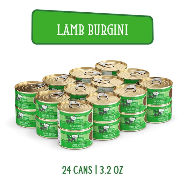 Premium Grain-Free Lamb Burger Canned Cat Food - High Protein, Natural Ingredients for Adult & Senior Cats - Perfect for Mealtime, Travel & Emergency Kits
