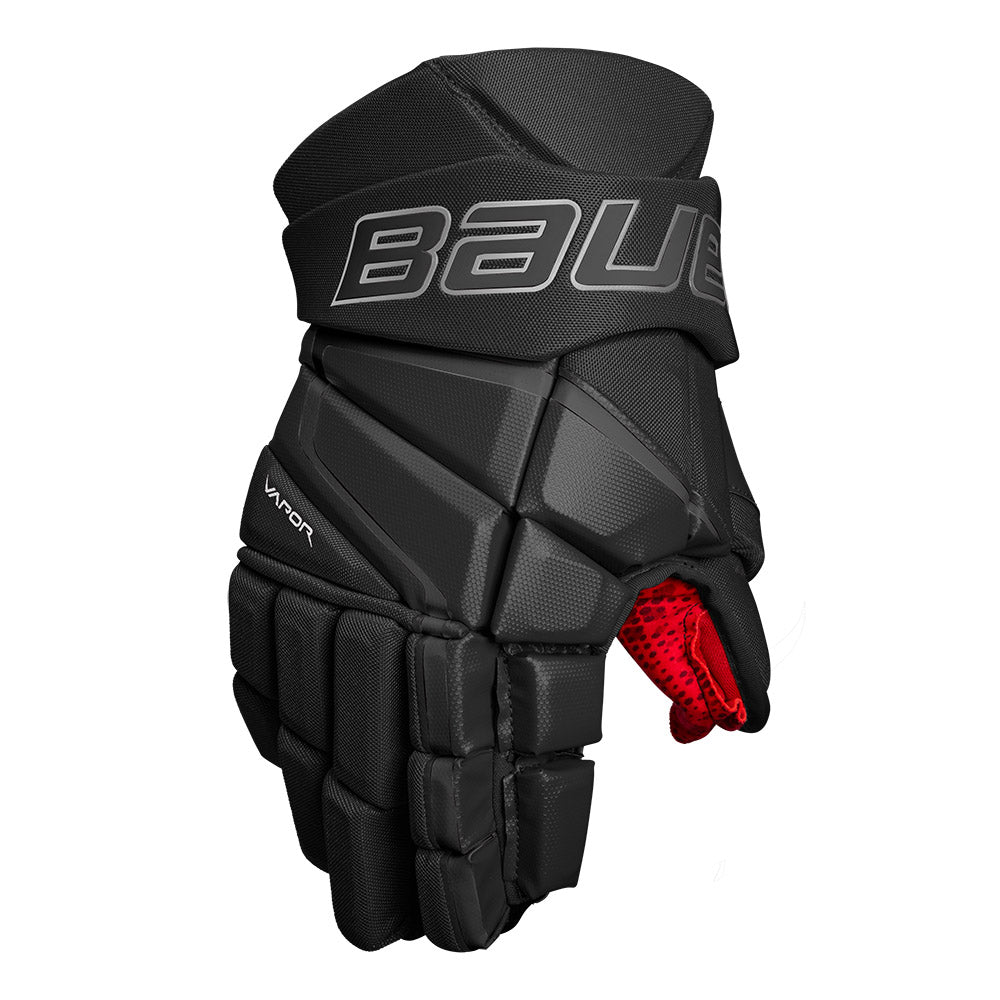 Bauer Vapor 3X Intermediate Ice Hockey Gloves - Protective Hockey Gear for Youth & Adult Players - Perfect for Ice Rink Games & Practice Sessions